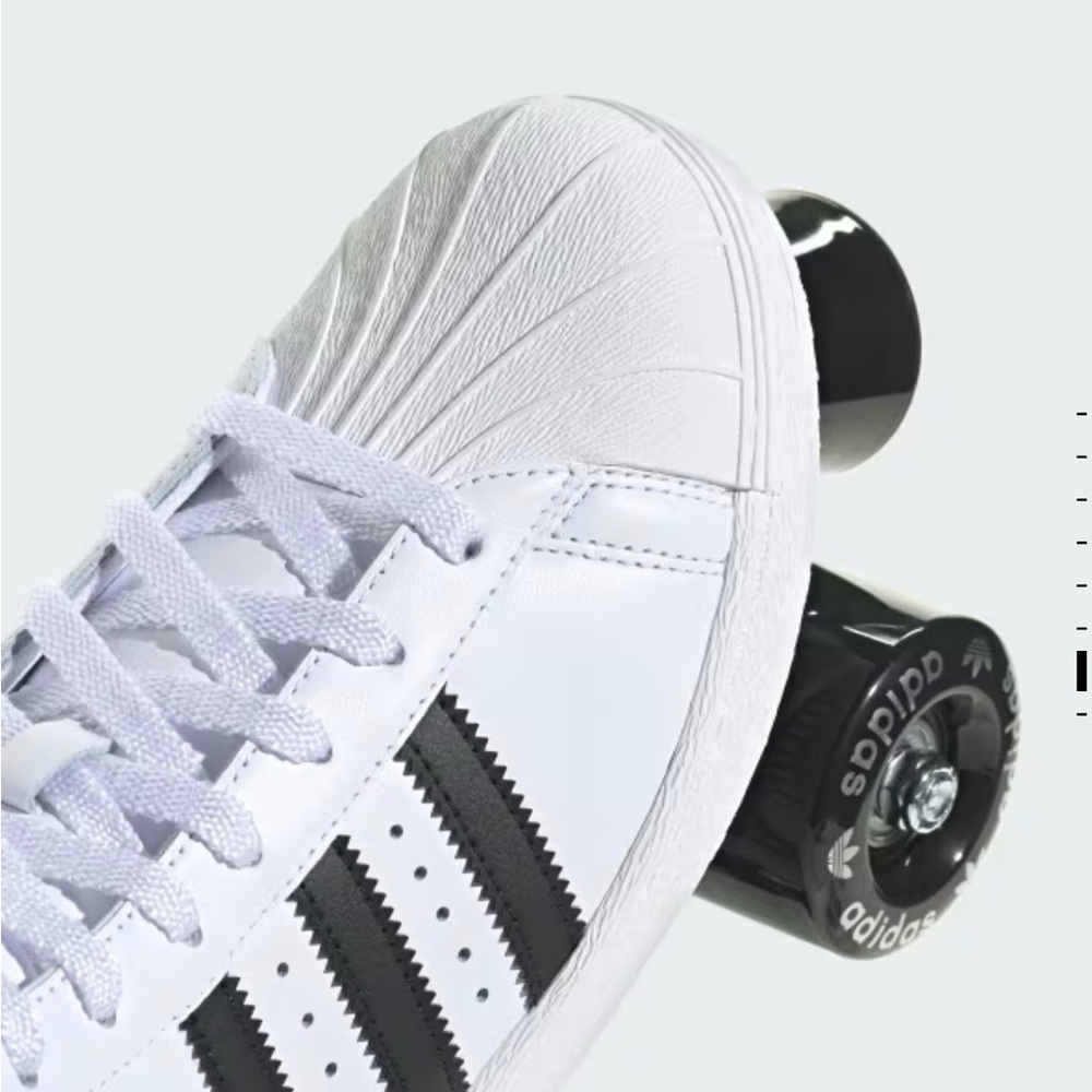 MWT ADIDAS JEREMY SCOTT SUPERSTAR ROLLER SKATES 10.5W - Picture 6 of 13